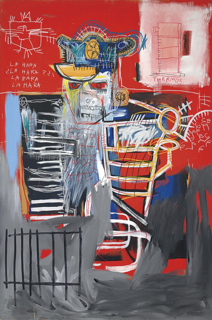 Jean-Michel Basquiat, La Hara (1981). Courtesy Christie's Images Ltd.